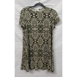 Show Me Your‎ MuMu Green  Abstract Print Mini Dress Women's Small